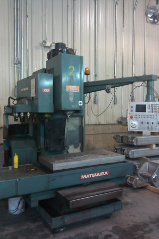 Matsuura MC-1000VS, Machine ID: 5468